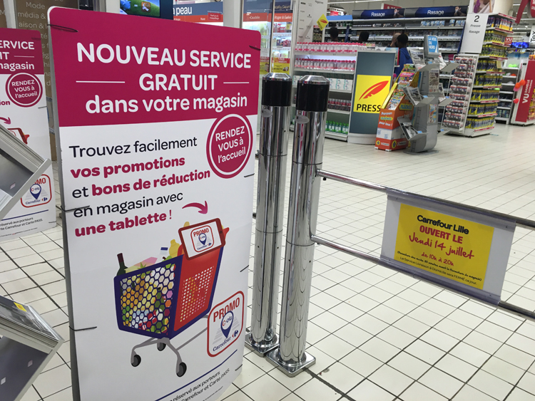 Chariot connecté : Nouvelle norme des courses 3.0 ?