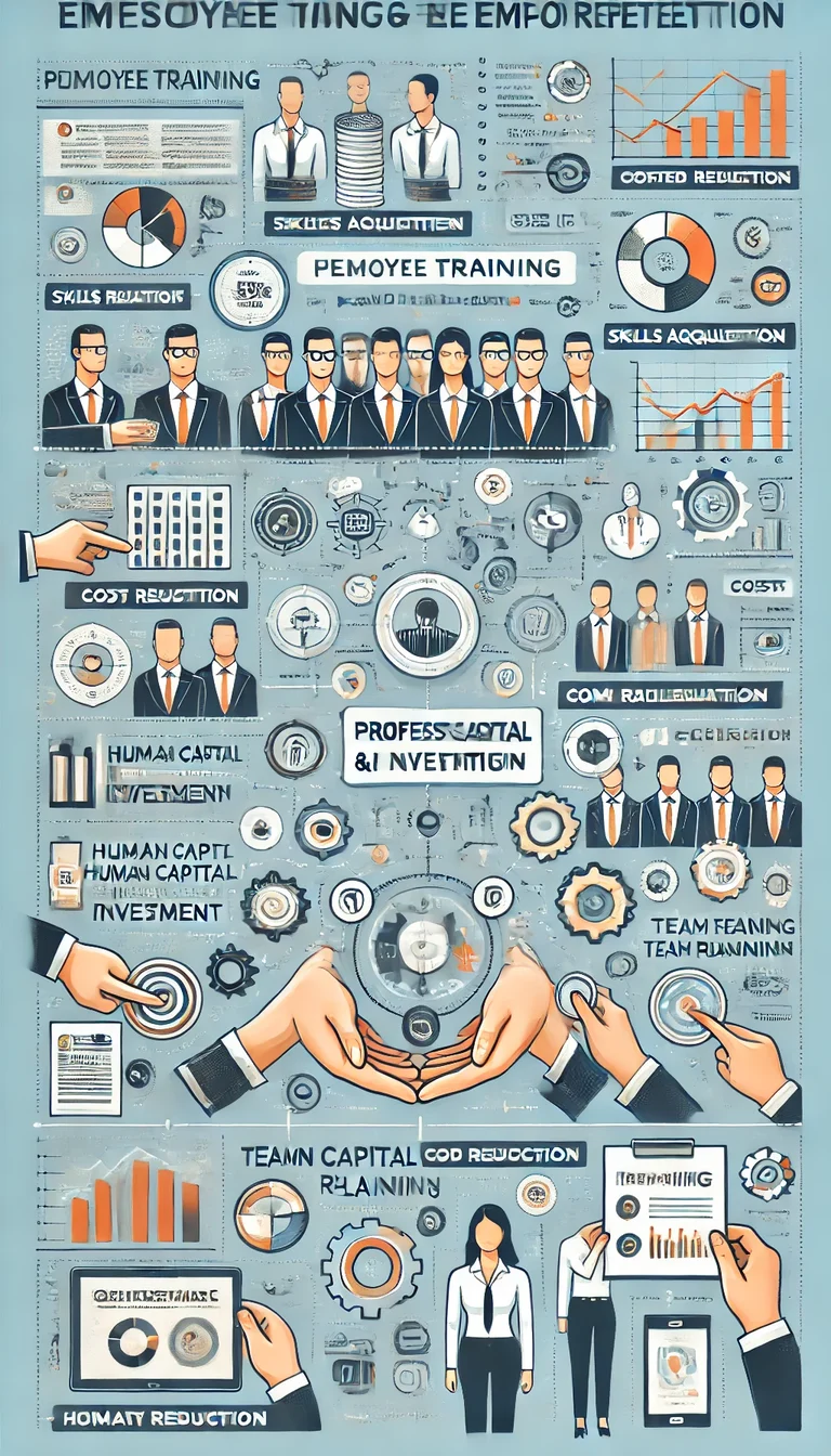 Illustration sur la formation et la réduction des coûts.